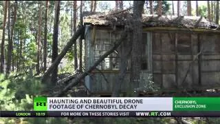 Chernobyl drone video: Rare haunting footage of Pripyat exclusion zone