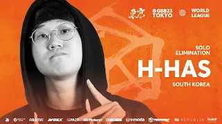 H-has 🇰🇷 | GRAND BEATBOX BATTLE 2023: WORLD LEAGUE | Solo Elimination