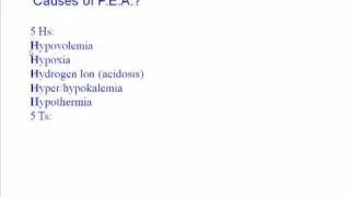 ECG: Pulseless Electrical Activity (PEA)