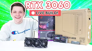 LIVE RTX 3060 Gaming PC Build! [Launch Day GeekaWhat Stream!]