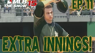 MLB 15 The Show Oakland A's Franchise: vs. Rockies - EXTRA INNINGS!  [Ep. 11]