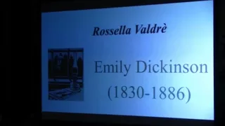 Rossella Valdrè - Emily Dickinson: una vita dentro lo scaffale