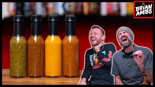 THESE HOT SAUCES ARE STUPIDLY HOT! | Ouch Ouchie Ouch