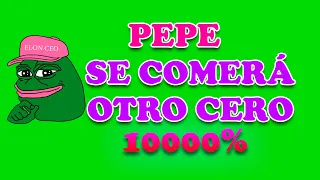 ATENTOS CON $PEPE PUEDE HACER UN 1000% LISTING BINANCE, PRECIO DONDE LLEGARA #PEPE