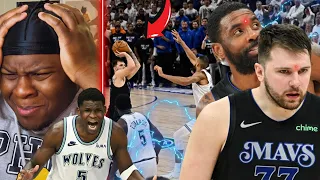 LUKA IS THE GOAT!🔥CRAZY GAME WINNER🔥 MAVS VS TIMBERWOLVES GAME 2 *REACTION* STOP CALLIN ANT JORDAN!