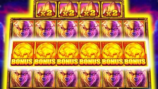 BUFFALO KING MEGAWAYS 🤑 SLOT RARE 🔥 6 SCATTER BONUS 🔥 MEGA BIG WINS OMG MUST SEE‼️