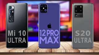 Xiaomi Mi 10 Ultra vs iPhone 12 Pro Max vs Samsung Galaxy S20 Ultra