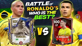 100 OVR CR7 VS 101 R9 🔥 | WHO IS THE BEST ST IN FC MOBILE 👀