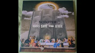 Scooter - God Save The Rave (Album LP Clear) Unboxing