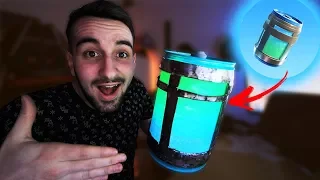 FABRIQUER LA GROSSE POTION DE FORTNITE ! (GOURDE DU BRAVE)