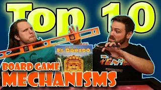 Top 10 Board Game Mechanisms