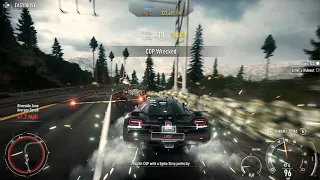 Need for Speed Rivals Warm up messing with Ai cops lol, trying new spikes combos, lots of Ai cops!!