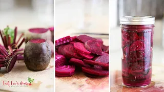 Lacto Fermented Beets - the EASIEST Way to Preserve Beets!