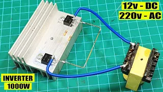 How to make a simple inverter 1700W | creative prodigy #147