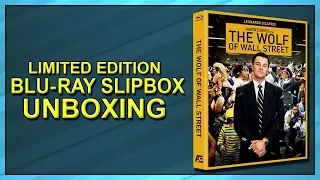 The Wolf of Wall Street Limited Edition Lenticular Blu-ray Slipbox Unboxing