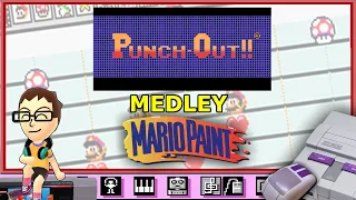Mike Tyson's Punch Out!! Medley on Mario Paint