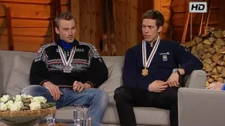 VM Holmenkollen 2011 - Exclusive: Petter Northug & Marcus Hellner