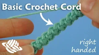 Basic Crochet Cord (right-handed version)