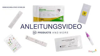 Anleitungsvideo - Hotgen Laientest im Polybeutel - CE0123 TÜV SÜD - Corona Antigen Schnelltest