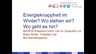 Gespräch mit Klaus Müller, dem Präsidenten der Bundesnetzagentur zur Energieknappheit im Winter