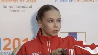 🥉 Ксения Синицына / Kseniia SINITSYNA - "Children of Asia Games" Ladies FS  - 15.02.2019 - Sakhalin
