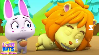 Lion and The Rabbit Story | Short Stories for Babies | Pretend and Play Song With Loco Nuts