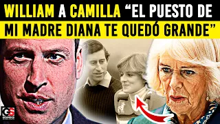 Príncipe William HUMILLA en Público a Camilla Parker "La Única REINA es mi Madre DIANA"