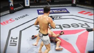 Korean Zombie Flyin Knee KO