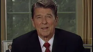 President Reagan's remarks via Satellite to Knights of Columbus on August 5, 1986