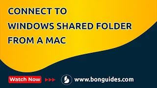 How to Connect to a Windows Shared Folder from a Mac | Access Windows Shared Folders from a Mac