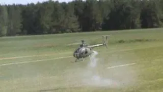 Scale Helicopter flown at Warbirds Over Bama 2011