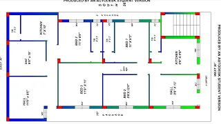 30 × 56 west Face House Plan Map Naksha design