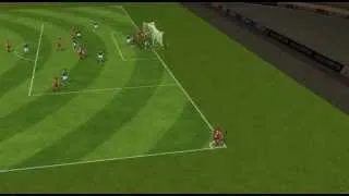 FIFA 14 Android. Гол прямым ударом с углового.