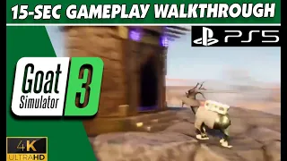 Epic 15 Seconds of Goat Simulator 3 Chaos!