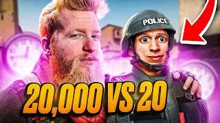 fl0m shows what 20,000 hours vs 200 hours in CS:GO Looks Like!