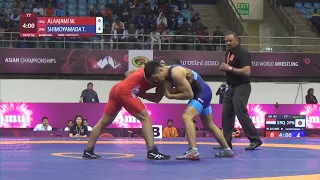 Qual. GR - 67 kg: W. ALAAJAMI (IRQ) v. T. SHIMOYAMADA (JPN)