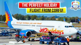 TRIP REPORT | The Flight We All Desire on Holidays! | Corfu to Manchester | JET2 Boeing 737