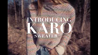 Let's Talk About: Karo Sweater | New Knitting Pattern Release | Woodlandsknits