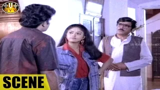 Comedy Scene Between Rajashekar & Rao Gopal Rao || Vintha Dongalu Movie