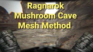 How to Mesh Ragnarok Mushroom Cave | Ark Survival Evolved 2021