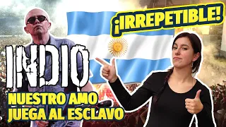 🎶 INDIO SOLARI  - Nuestro Amo Juega al Esclavo 🎶 PROFESORA DE MÚSICA REACCIONA