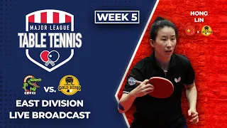 Major League Table Tennis Week 5 Live Stream | Carolina vs. Florida