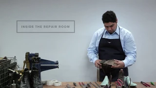 Inside the Boot Repair Room