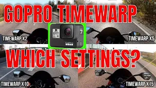 Gopro hero 7 TimeWarp (Timelapse) - Which settings should you use?