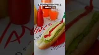 Probando completos del Cevasco en Viña Del Mar 🇨🇱🌭 #cevasco #completo #completochileno #hotdog