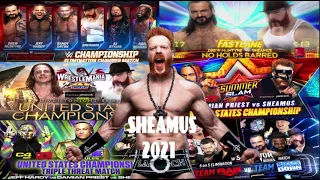 WWE SHEAMUS Main Matches Highlights 2021