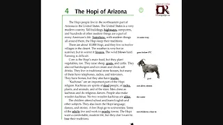 Facts and Figures - Unit 6: Interesting People of the World -  Lesson 4: The Hopi of Arizona