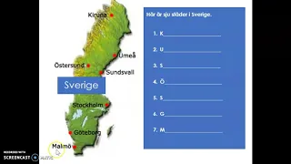 Väder och årstider i Sverige