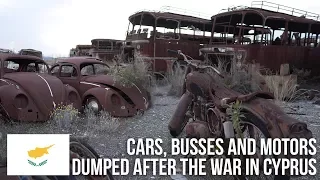 Urbex | 400 vehicles dumped at a Military Base in Cyprus