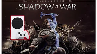 XBOX SERIES S Middle-earth: Shadow of War 1080P 30fps